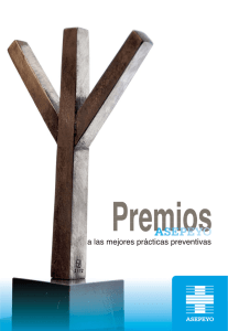 Monografía Premios Asepeyo a las mejores prácticas preventivas
