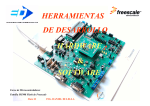 HC908 FLASH, HERRAMIENTAS DE DESARROLLO