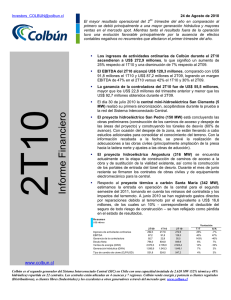 2T10 Informe Financiero