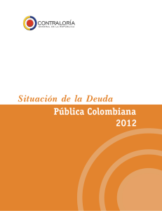 Informe Situación de la Deuda Pública Colombiana