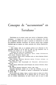 Sacramentum - summa - Universidad Pontificia de Salamanca