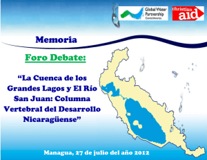 Memoria Foro Cuenca 69 - Global Water Partnership