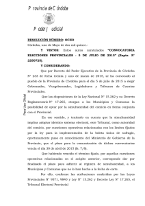 Provincia de Córdoba Poder Judicial