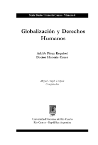Globalización y derechos humanos - Universidad Nacional de Río