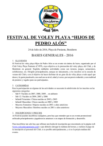Bases generales Festival Hijos de Pedro Alós