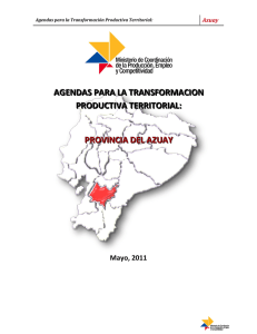 Azuay - Ministerio Coordinador de Producción, Empleo y