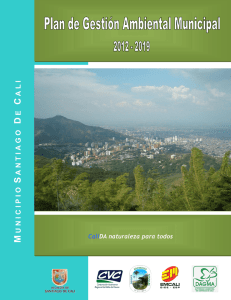 Plan de Gestión Ambiental del Municipio Santiago de Cali 2012