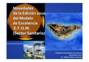 Novedades de la Edición 2010 del Modelo de Excelencia E.F.Q.M.