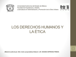 Los derechos humanos - Universidad Autónoma del Estado de México