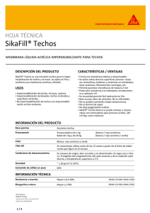 SikaFill® Techos