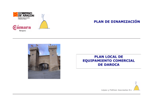plan de dinamización plan local de equipamiento comercial de daroca