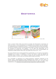 Geotermia Geotermia - Instalaciones de energía en general