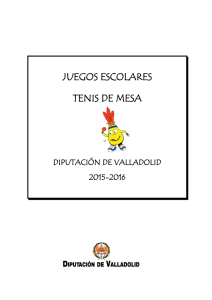 Bases de competición de Tenis de Mesa