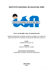Informe Final PE-47-2013 - INSN Instituto Nacional de Salud