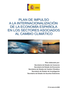 Plan de Impulso a la Internacionalización de la Economía Española