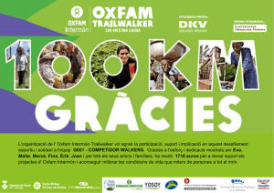 diplomes d`equip - Oxfam Trailwalker
