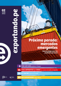 Segundo número de revista exportando.pe - Octubre 2012