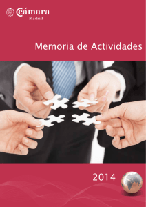 Memoria de actividades 2014