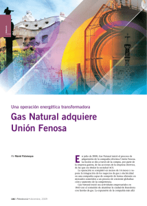 Gas Natural adquiere Unión Fenosa