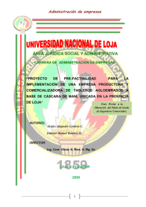 Administración de empresas - Repositorio Universidad Nacional de