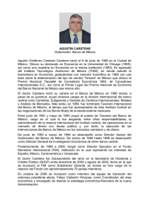 Agustín Carstens - Banco de México