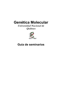 guía de seminarios-genmol - Genética Molecular
