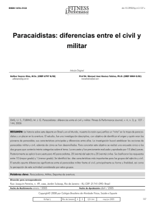 Paracaidistas: diferencias entre el civil y militar