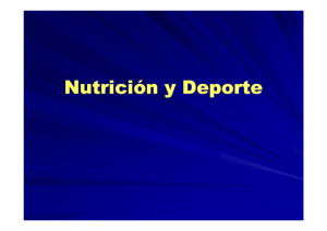 Nutrición y Deporte Unidad 4