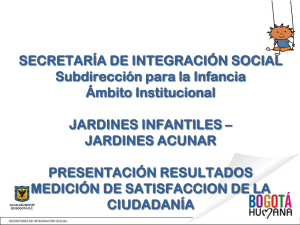 Diapositiva 1 - Secretaria Distrital de Integración Social