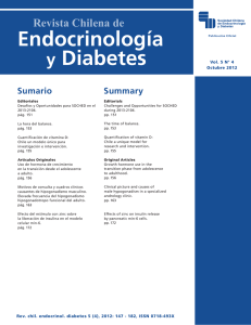 Edición - Sociedad Chilena de Endocrinología y Diabetes