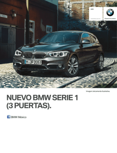 Ficha Técnica BMW 120iA 3 puertas Sport Line Automático 2016