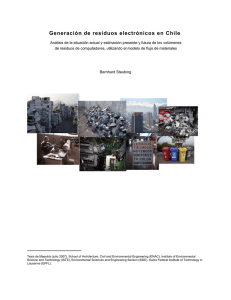 Generación de residuos electrónicos en Chile