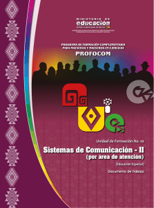 Sistemas de Comunicación - II - profocom