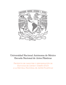 Universidad Nacional Autónoma de México Escuela