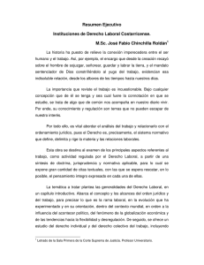 Instituciones de Derecho Laboral Costarricense. - Poder