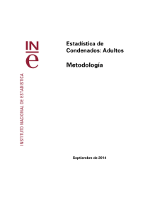 Metodología - Instituto Nacional de Estadística