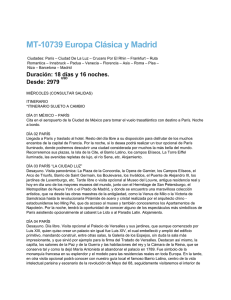 MT-10739 Europa Clásica y Madrid