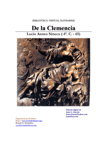 De la Clemencia - Revista literaria Katharsis