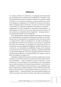 editorial - Revistas Universidad Santo Tomás
