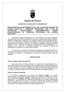 Región de Murcia - Con Formación Profesional llegarás alto