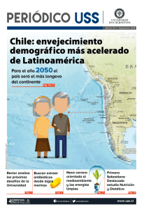 Chile: envejecimiento demográfico más acelerado de Latinoamérica