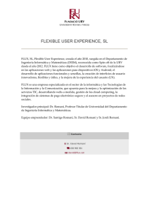 FLEXIBLE USER EXPERIENCE, SL