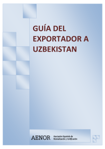 guía del exportador a uzbekistan