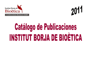 Catalán - Campus del Institut Borja de Bioética