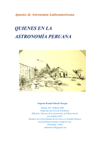 Leer texto completo en PDF - Historia de la Astronomía