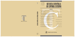 REVISTA ESPAÑOLA DE CONTROL EXTERNO REVISTA