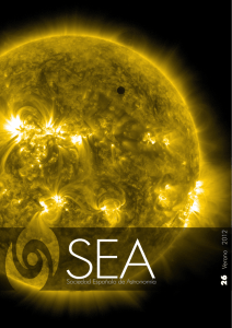Verano 2012 - SEA | Sociedad Española de Astronomía