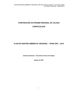 CORPORACIÓN AUTÓNOMA REGIONAL DE CALDAS