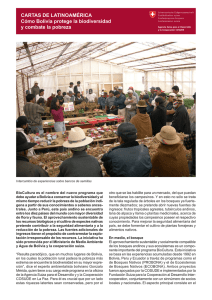 Cómo Bolivia protege la biodiversidad y combate la pobreza