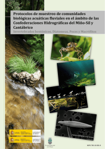 Protocolos de muestreo de comunidades biológicas acuáticas